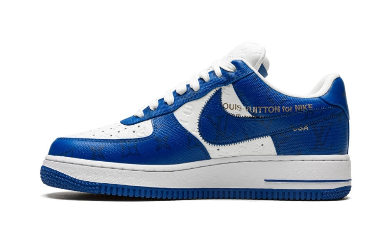 Louis Vuitton Air Force 1 Low "Virgil Abloh - White/Blue - SUPERBFLEX 