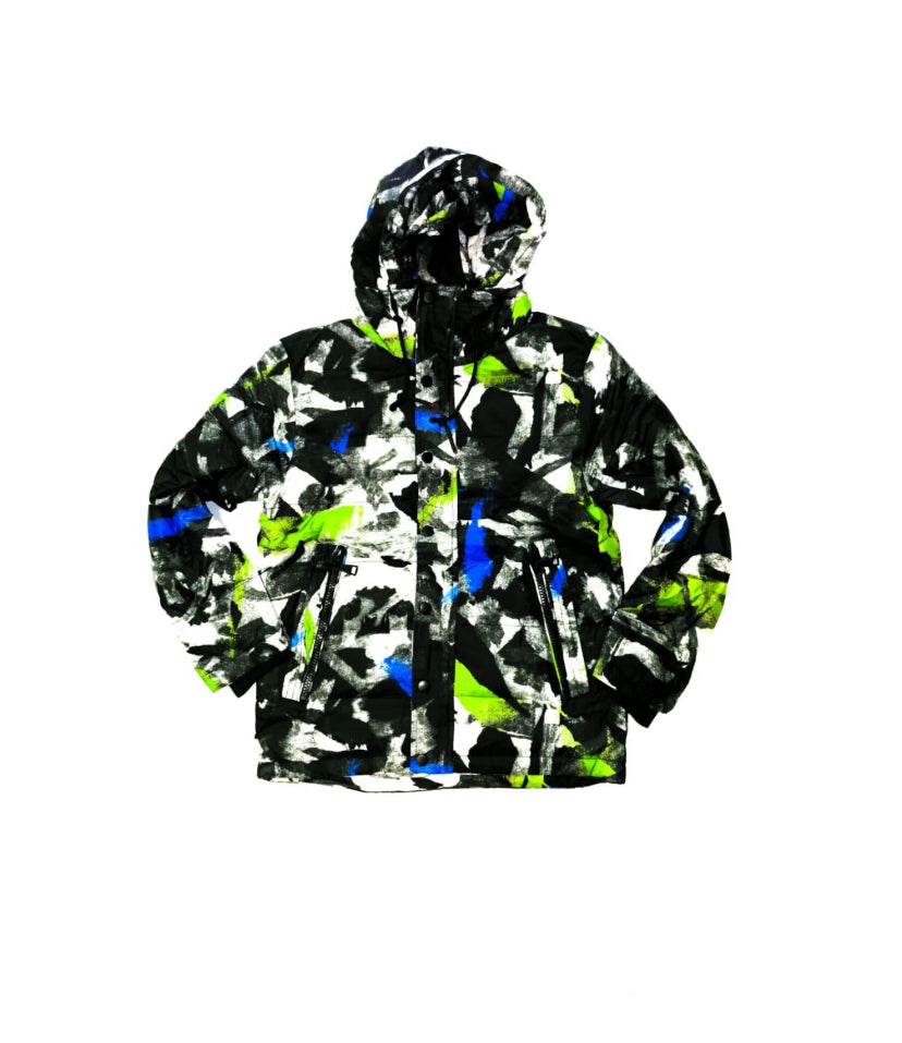 Graffiti Printed Jacket - SUPERBFLEX 