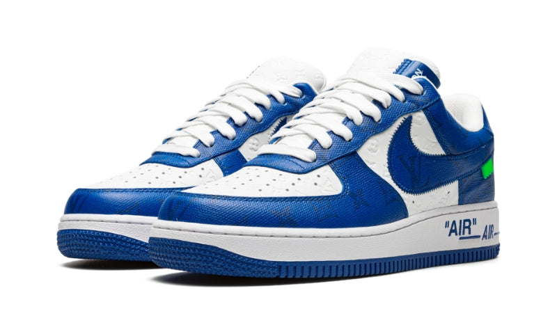 Louis Vuitton Air Force 1 Low "Virgil Abloh - White/Blue - SUPERBFLEX 